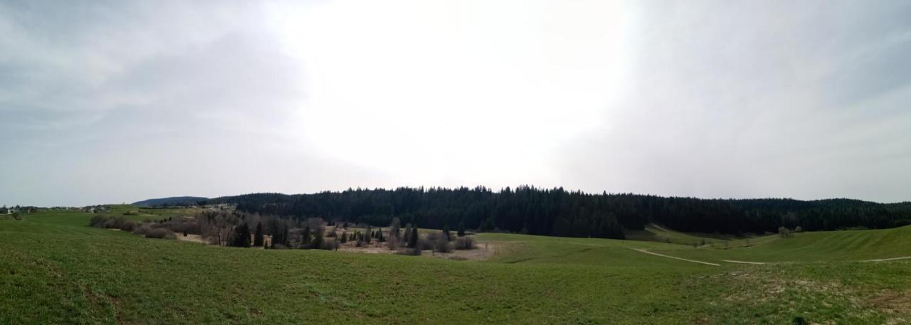 Les P'Tites Pistes Bed & Breakfast Chaux-des-Pres Dış mekan fotoğraf